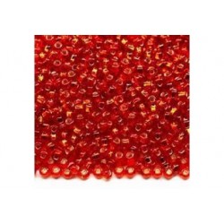 Margele De Nisip Preciosa Ornela 10/0 29001/97050 Silver-Lined Corai Red