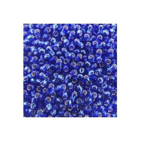 Margele Toho 15/0 0028 Silver Lined Cobalt